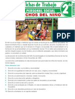 Los Derechos Del Niño para Segundo Grado de Primaria