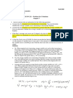 Problem Set 5 - Solution