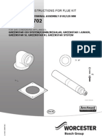 80 125mm Horizontal Flue Instructions