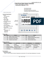 ZL-R200A Heat Pump Water Heater Controller Instruction Manual V1.0