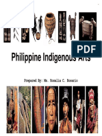 Philippine Indigenous Arts: Prepared By: Ms. Rosalia C. Rosario