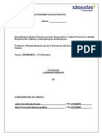 A2 - Processo Civil e Empresarial - Julia Caravalho e Maria Fernanda Morais