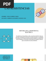 Historia de La Resistencia Electrica