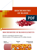 Biochemistry of Blood 1