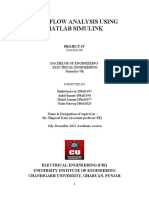 Load Flow Analysis Using Matlab Simulink: Project-Iv