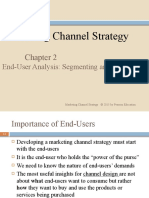 Marketing Channel Strategy: End-User Analysis: Segmenting and Targeting