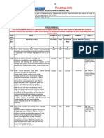 Percentage Boq: Validate Print Help