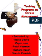 Training Programs On Stress Management