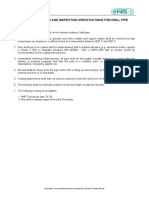 NS-1-141. Internal Coating and Inspection Specifications For Drill Pipe