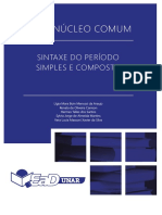 Sintaxe Do Período Simples e CompostoNC SEC