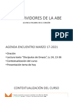 LOS SERVIDORES DE LA ABE-Sesión VI