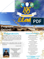 Aniversario Llalli Programa