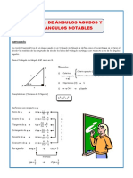 Trigonometria Tema 4 Raz Trig - Angulos Agudos y Notables Academia Master Peru