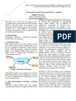 Comparative Study of Networked Control System and Omnet++ Simulator Akhilesh Tharakan