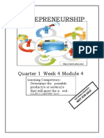 4enterprenuership-12 q1 w4 Mod4