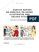 Comparative Report: An Analysis On Adobe Illustrator and Kaledo Style