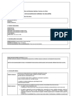 Plano de Desenvolvimento Individual Do Aluno (PDI) : Parte I - Informações e Avaliação Geral Do Aluno