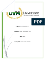 Tarea 1 - Contabilidad General