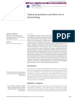 Topical Preparations and Their Use in Dermatology: CME Article