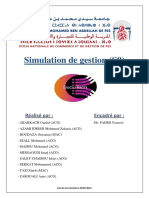 Rapport de Simulation de Gestion (SecuTech)