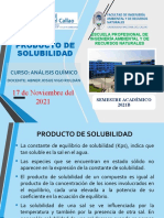 Sesión 9. Producto de Solubilidad