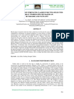 Development of Strength Classes For Two Selected Nigerian Timber Species Based On BS 5268:2002 AND NCP2:1973