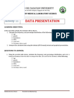 Activity 10 Data Presentation Part II