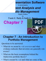 Investment Analysis and Portfolio Management: Frank K. Reilly & Keith C. Brown