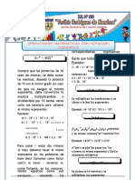 PDF Notacion Cientifica Operaciones Matematicas DD