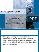 Entrepreneurship and The Entrepreneurial Mind-Set: Hisrich Peters Shepherd