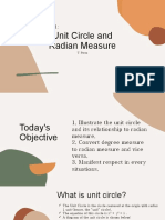 Lesson 1:: Unit Circle and Radian Measure