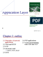 Application Layer: Computer Networking: A Top Down Approach