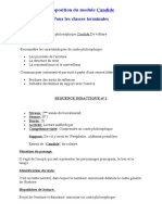 2 BAC Projet Pédagogique Candide 2bac 1