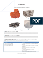 Ficha Ciencias 5 Ano Rochas