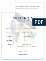 Practica 5 de Programación