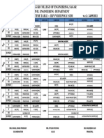 Time Table