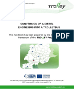 TROLLEY WP3 Handbook Conversion of A Diesel Engine Bus