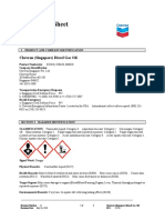 Safety Data Sheet: Chevron (Singapore) Diesel Gas Oil