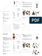 Relic - Playtest - Character Sheets