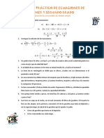 Trabajo Practico de Ecuaciones de Primer y Segundo Grado