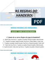 Novas Regras Do Handebol