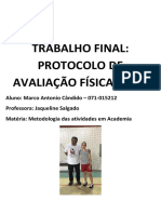 Trabalho Final - Protocolo de Avaliação Física (FMS)