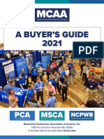 A Buyer'S Guide 2021: Mechanical Contractors Association of America, Inc