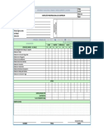 Formato de Inspección Preoperacional de Compresor