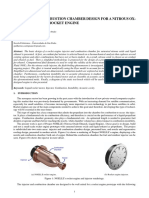 Paper - Ceotto, Tavares - Design of A Liquid Nitrous Oxide and Ethanol Rocket Engine Injector