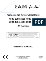 S Series: Professional Power Amplifiers