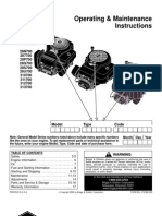 Briggs Straton 28N700-313700 Manual