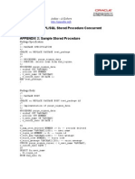 Implementing A PL/SQL Stored Procedure Concurrent Request APPENDIX 2: Sample Stored Procedure