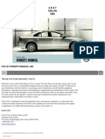 Volvo s80 Owners Manual 2007