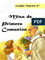 Libreto - Primera Comunion PX - 2021